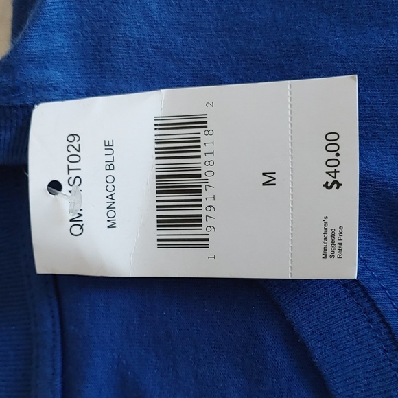 NWT Quicksilver Men's Blue Short Sleeve Graphic T-Shirt Medium - Picture 7 of 11